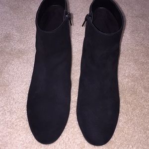 ALDO Black Suede Booties